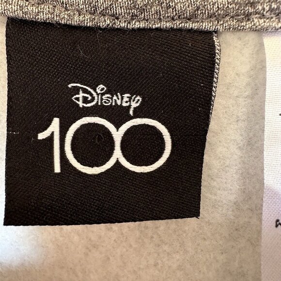 Disney Wonderful World of Color 100 Crewneck Sweatshirt Gray Women's Size L‎ - Picture 6 of 12
